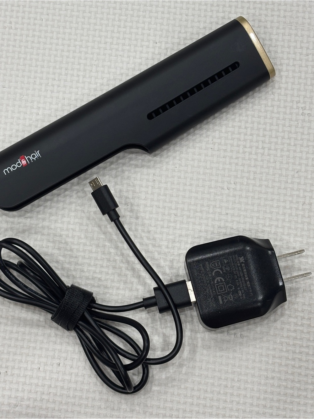 Mod’s Hair Paris Electric Hair Brush Ionic Styling Stylist Mobile Heat Comb